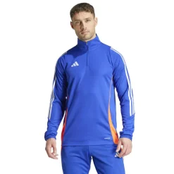 Adidas Tiro trainingsshirt heren 24 lucid blue white app solar red