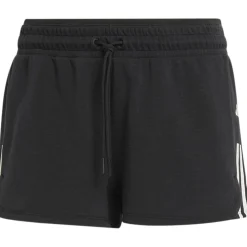 Adidas Train Essentials Cotton 3-Stripes short dames black