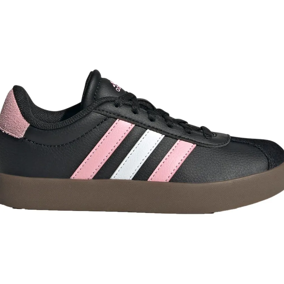 Adidas VL Court 3.0 schoenen junior core black true pink white