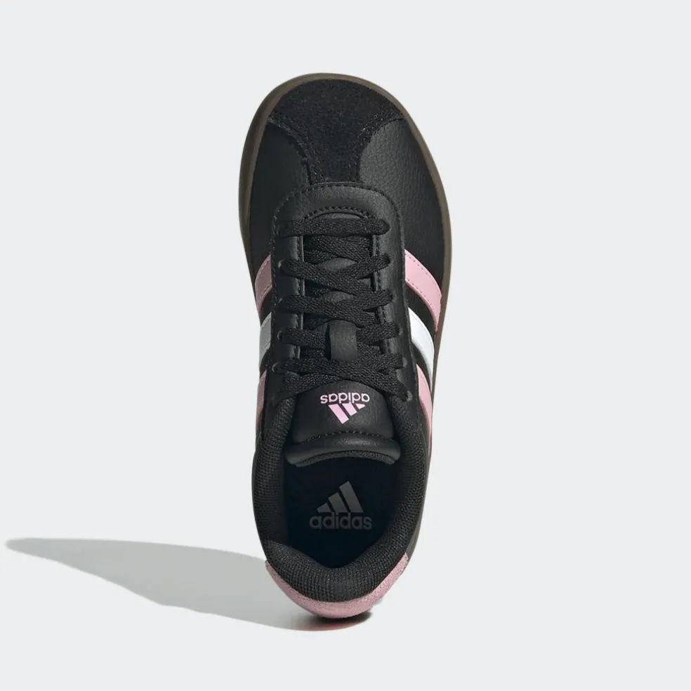 Adidas VL Court 3.0 schoenen junior core black true pink white