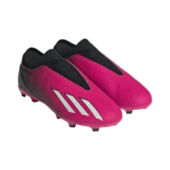Adidas X Speedportal.3 FG voetbalschoenen junior team shock pink 2 zero metallic core black