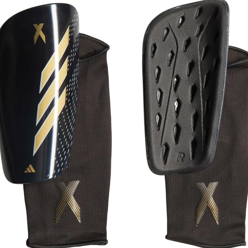 Adidas X Speedportal League scheenbeschermers black grey gold