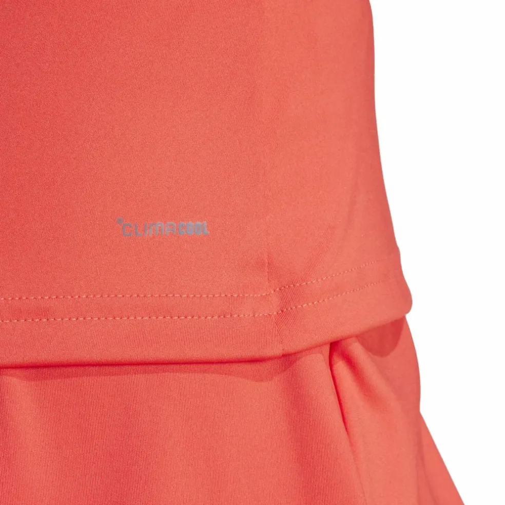 Adidas Y-Tank tennis tanktop dames semi lucid red