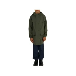 Agu Go Kids Parka Essential regenjas junior army green - 122 - 128