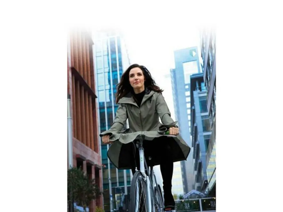 Agu Seq regenjas dames anthracite