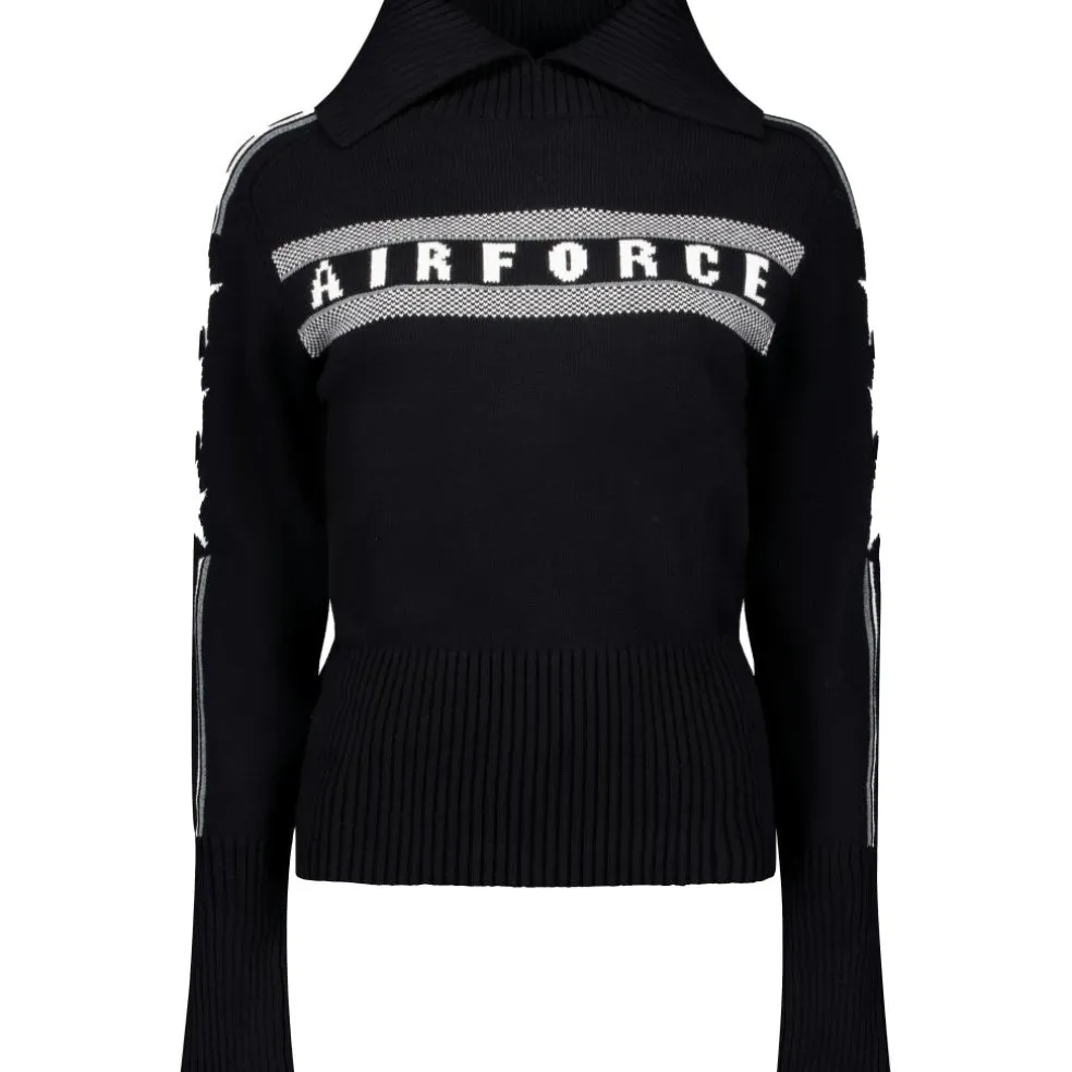 Airforce Eldora Mountain Knit sweater dames true black