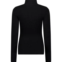 Airforce Ruby Ribbed skipully dames true black white