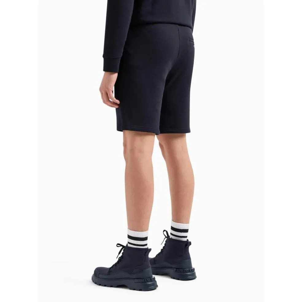 Armani Exchange 8NZS75ZJKRZ short heren navy blue