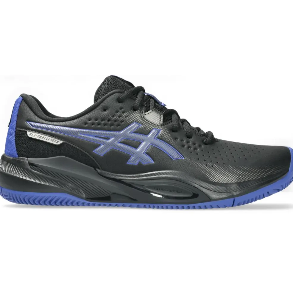 Asics GEL-CHALLENGER 15 CLAY tennisschoenen heren black dark cobalt
