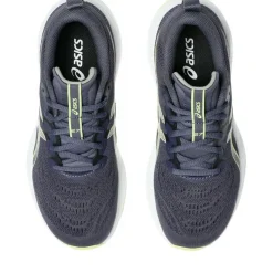 Asics GEL-CUMULUS 27 GS hardloopschoenen junior indigo fog lucid yellow