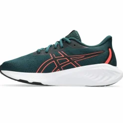 Asics Gel-Cumulus 26 GS hardloopschoenen junior saxon green coral reef