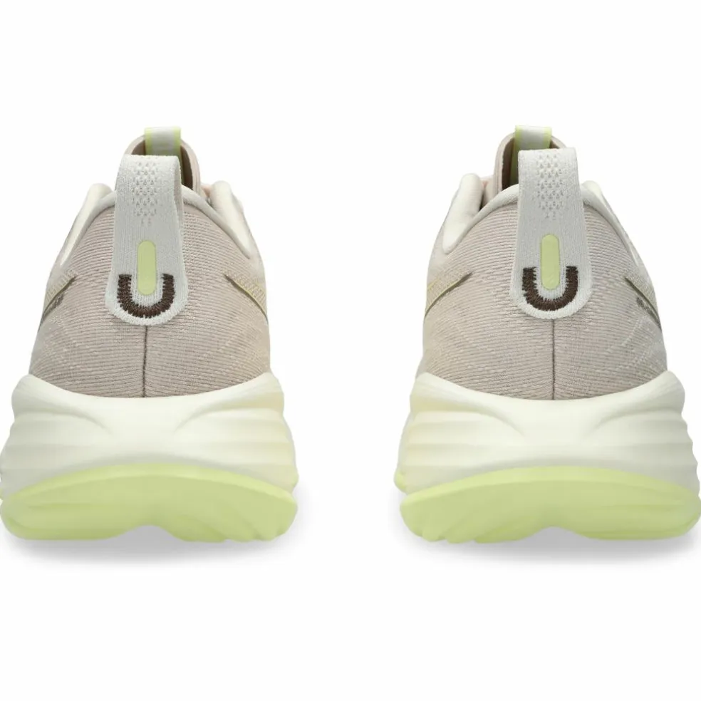 Asics Gel-Cumulus 27 hardloopschoenen dames mineral beige huddle yellow