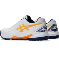 Asics GEL-LETHAL FIELD 2 hockeyschoenen dames white stadium orange
