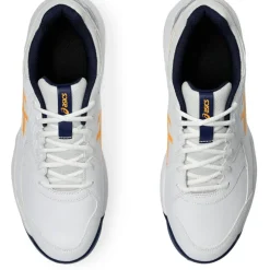 Asics GEL-LETHAL FIELD 2 hockeyschoenen dames white stadium orange