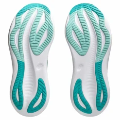 Asics Gel-Nimbus 27 hardloopschoenen heren wave teal saxon green