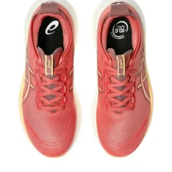 Asics GEL-NIMBUS 27 hardloopschoenen dames dark pink clay orange glow