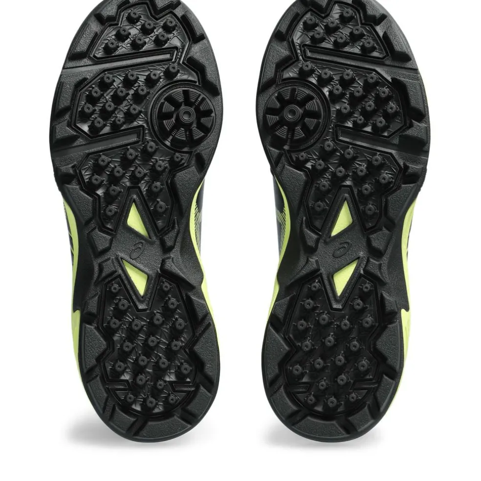 Asics Gel-Peake 2 GS hockeyschoenen junior black glow yellow