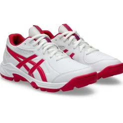 Asics GEL-PEAKE 3 GS hockeyschoenen junior white bright rose