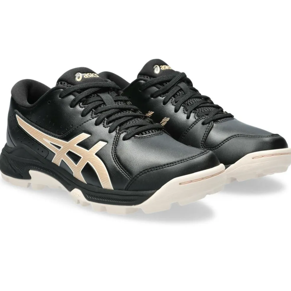 Asics Gel-Peake 2 GS hockeyschoenen junior black champagne