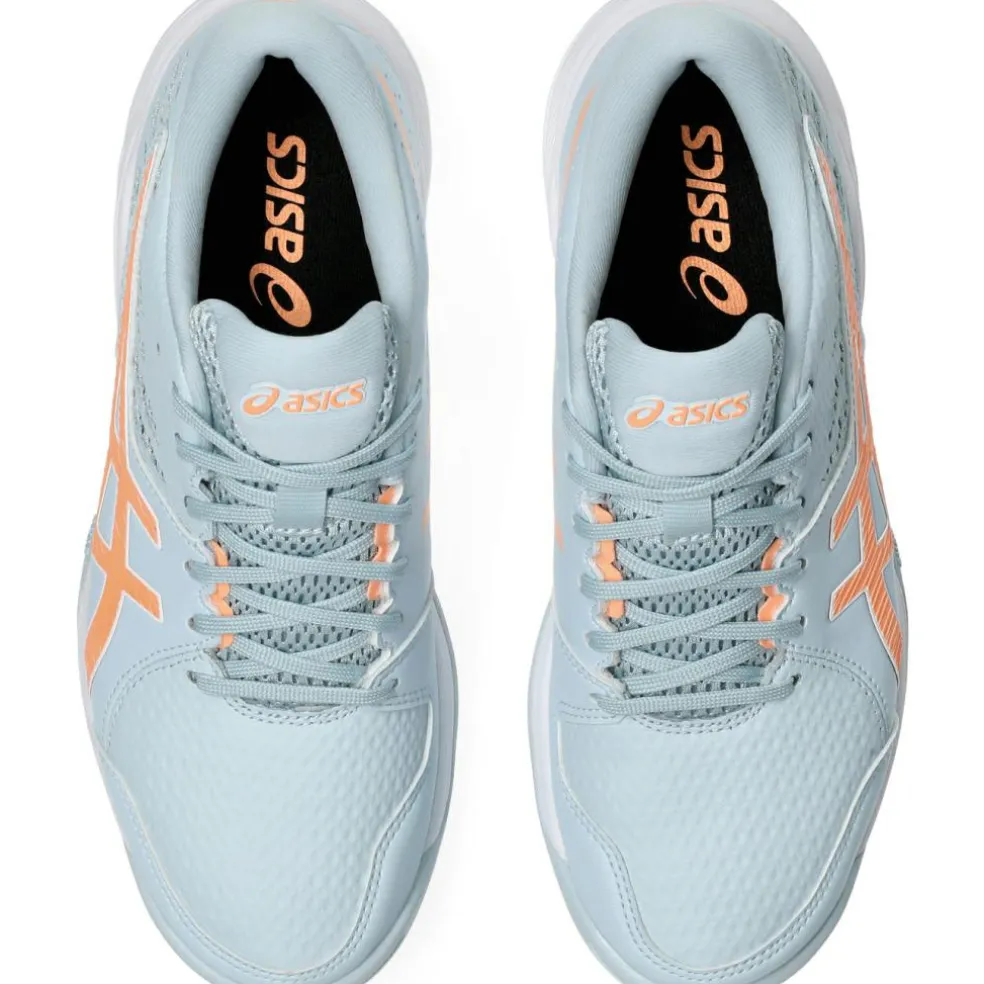 Asics GEL-PEAKE 2 hockeyschoenen dames cool grey bright sunstone