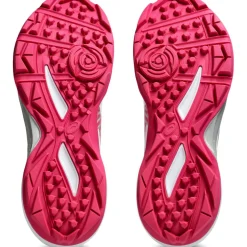 Asics GEL-PEAKE 3 hockeyschoenen white bright rose