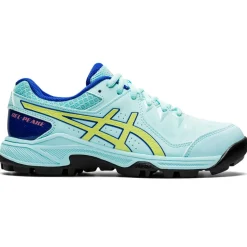 Asics Gel-Peake hockeyschoenen dames clear blue glow yellow
