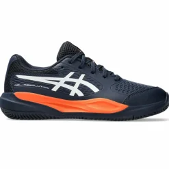 Asics Gel-Resolution X GS Clay tennisschoenen junior midnight white