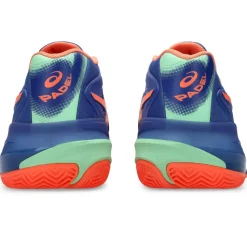 Asics GEL-RESOLUTION X padelschoenen heren dark cobalt vivid coral