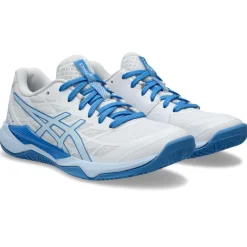 Asics Gel-Tactic 12 indoorschoenen dames white light blue