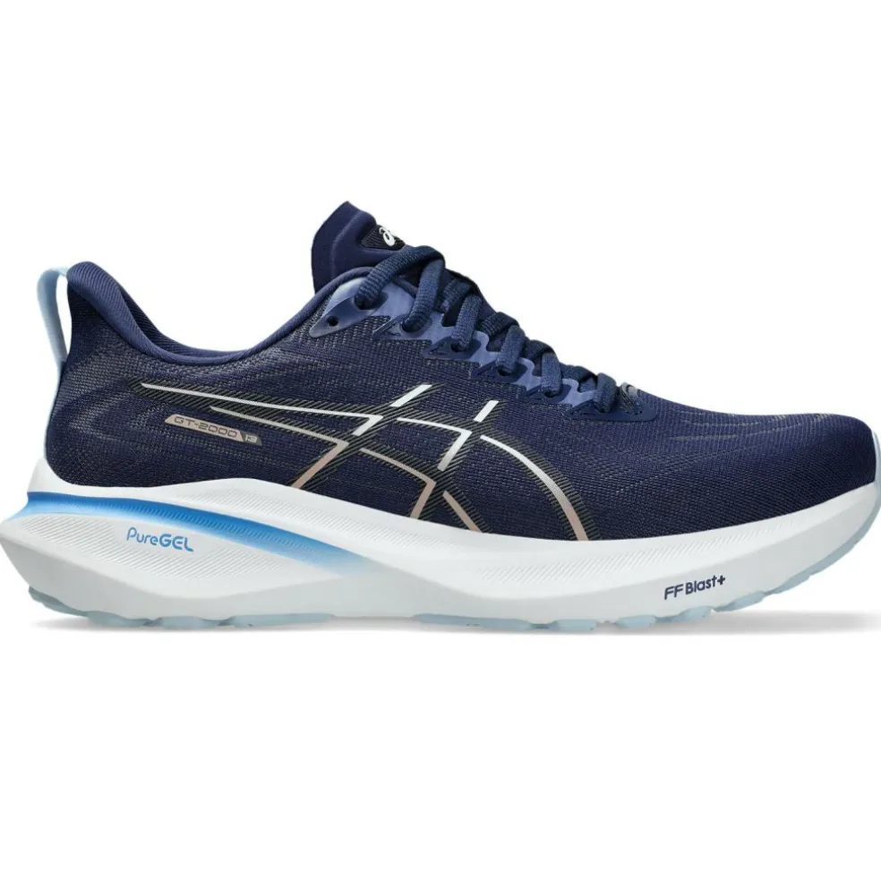 Asics GT-2000 13 hardloopschoenen dames indigo blue carrier grey