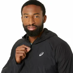 Asics Road Packable hardloopjack heren performance black