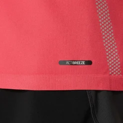 Asics Seamless SS hardloopshirt heren coral reef oasis green