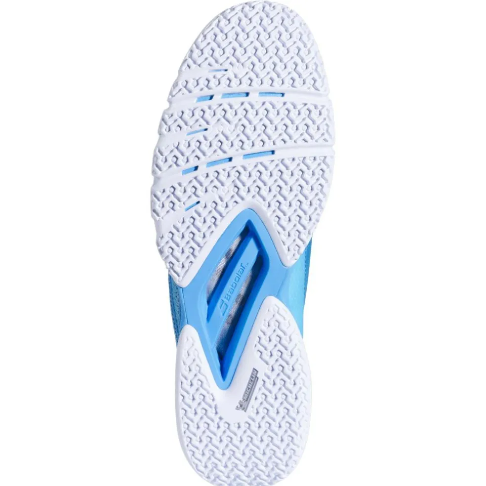 Babolat Jet Premura 2 Homme Lebron padelschoenen heren cyan blue white