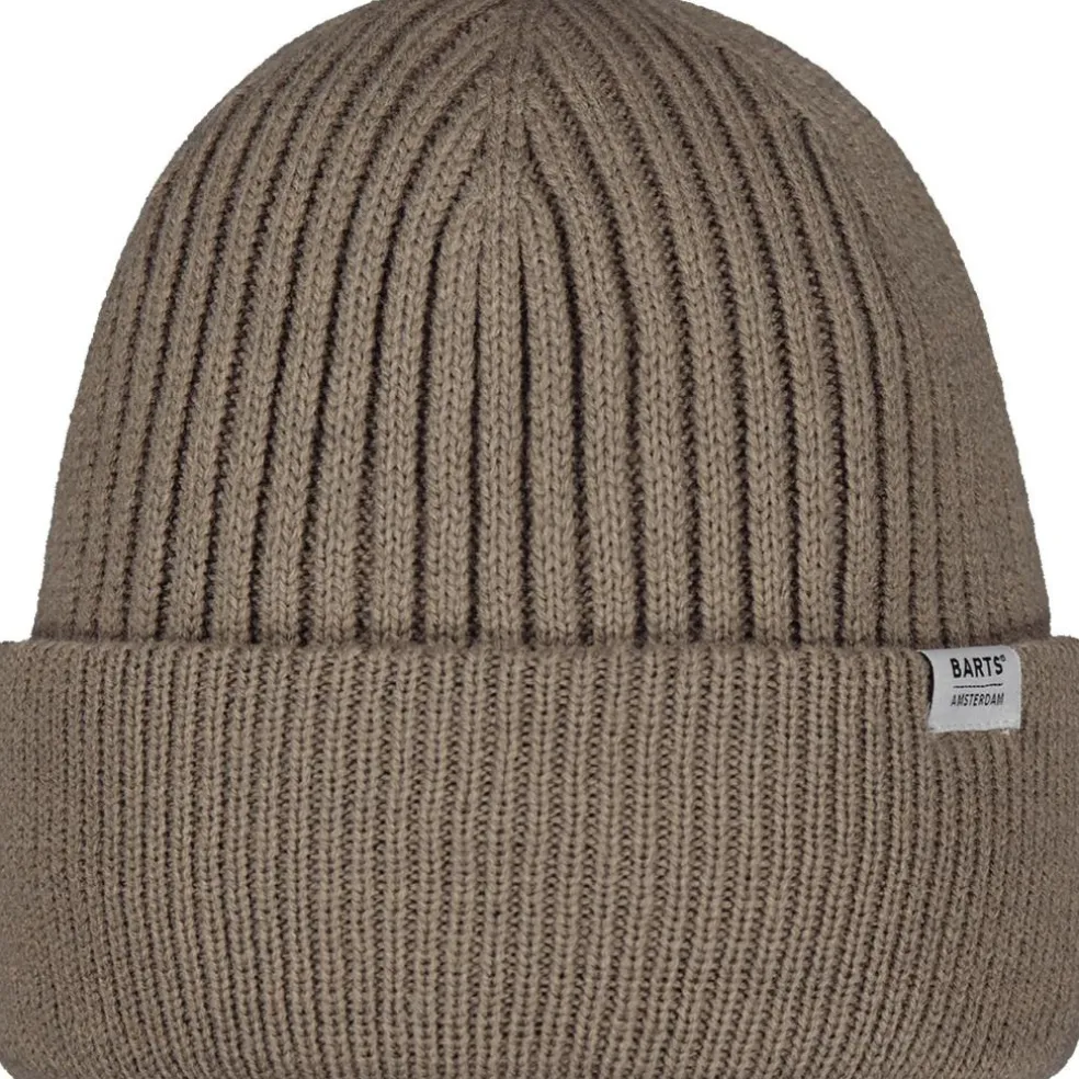 Barts Nieck muts heren taupe