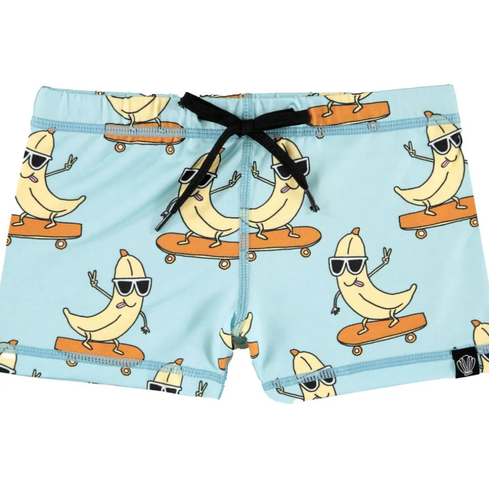 Beach & Bandits Let it Slide zwemboxer junior blue