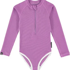 Beach & Bandits Orchid Ribbed badpak junior purple