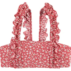 Beachlife Ditsy Flower ruches mini bikini top junior