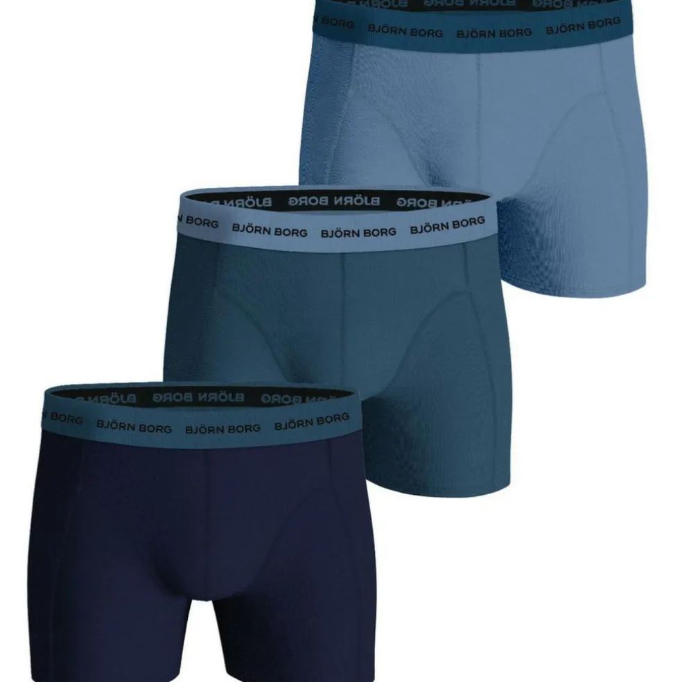 Björn Borg Cotton Stretch onderbroek heren multicolour 3-pack