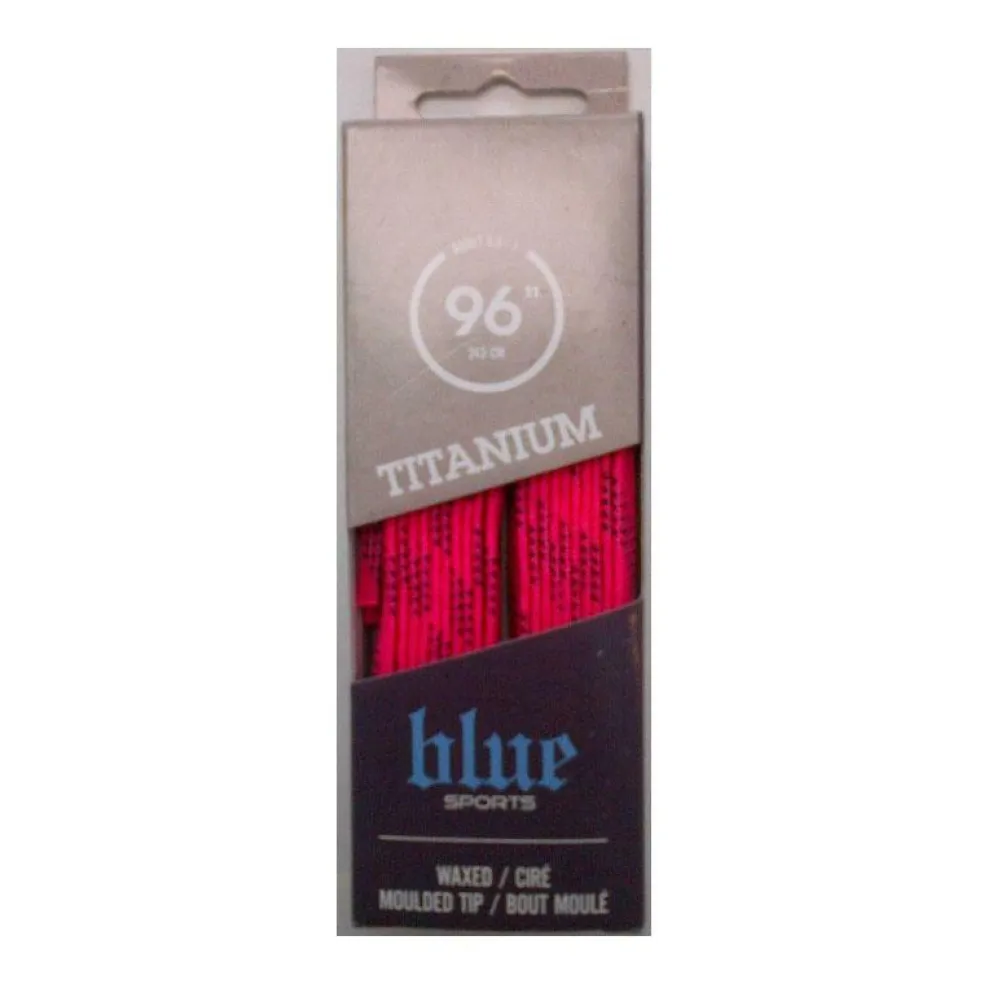 Blue Sports Titanium Wax veters neon pink