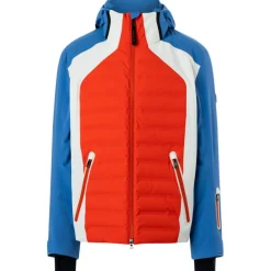 Bogner Jorik winterjas heren coral blue white