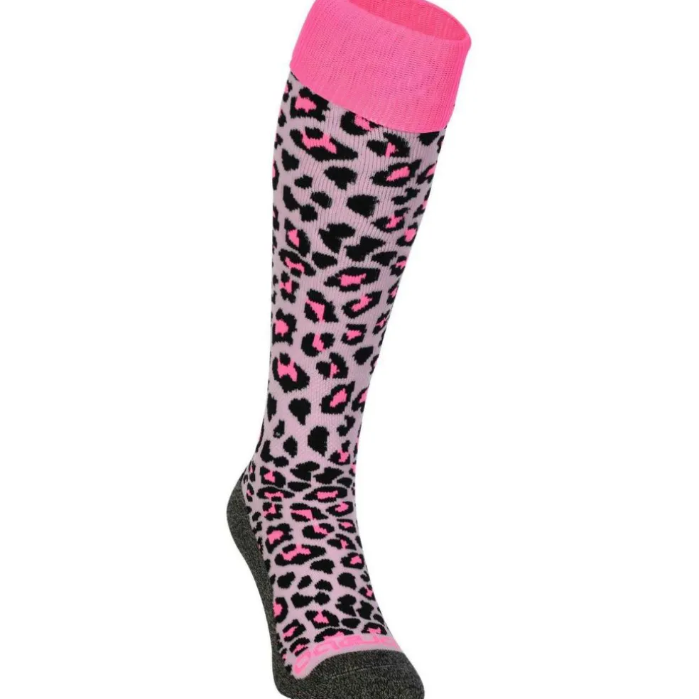 Brabo Cheetah hockeysokken soft pink