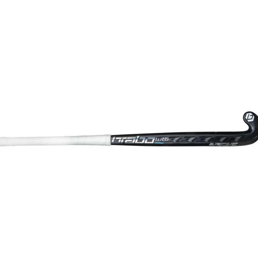 Brabo Elite 5 Carbon WTB Low Bow hockeystick black white