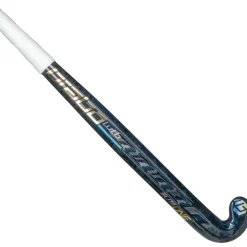 Brabo Elite 1 WTB Forged Carbon Extreme Low Bow hockeystick navy gold