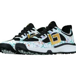 Brabo Elite hockeyschoenen junior marble black