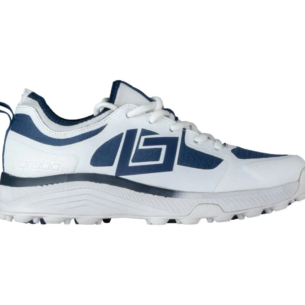 Brabo Elite hockeyschoenen junior navy white