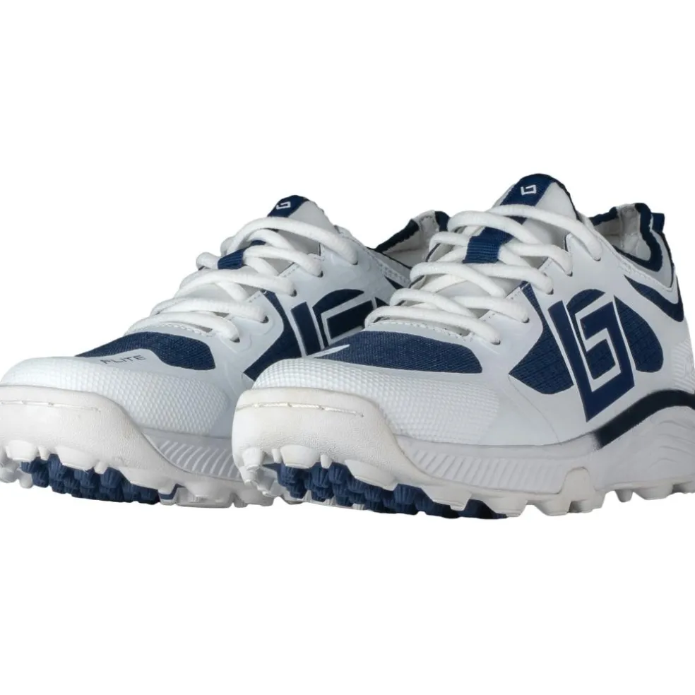 Brabo Elite hockeyschoenen junior navy white