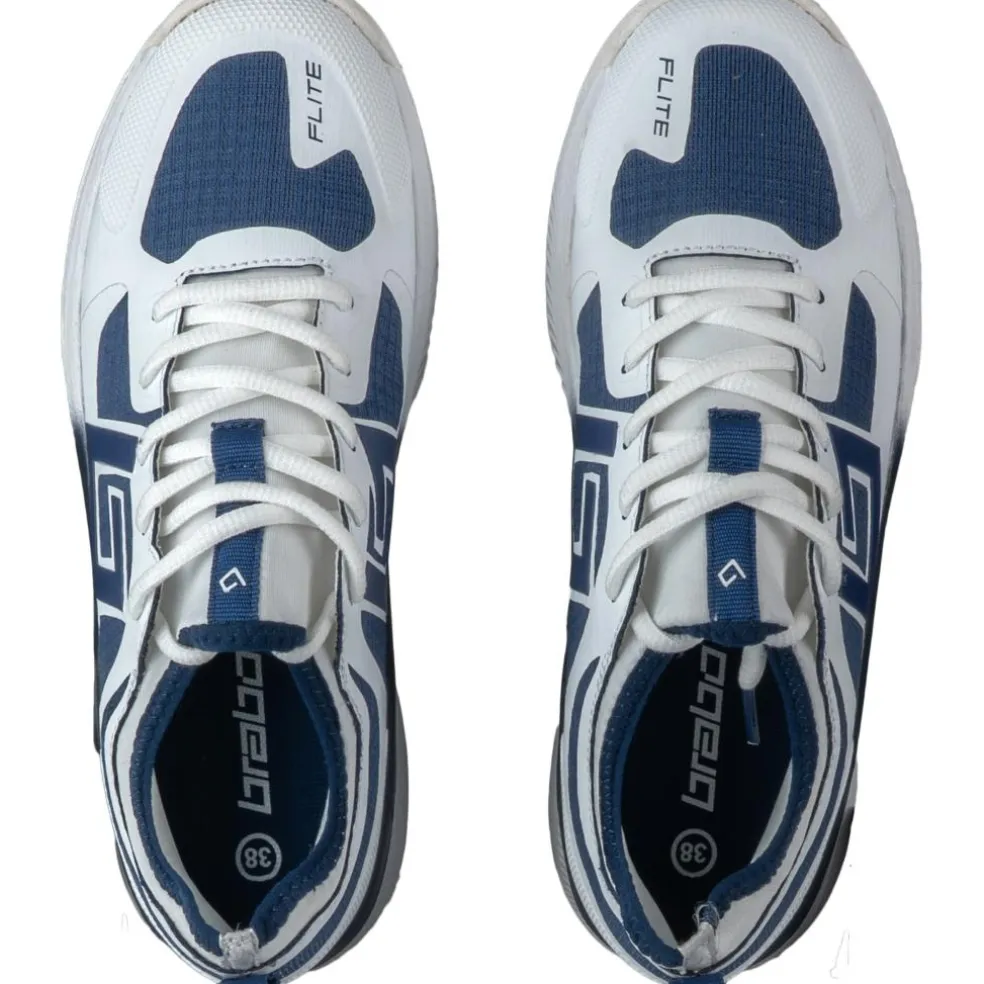 Brabo Elite hockeyschoenen junior navy white