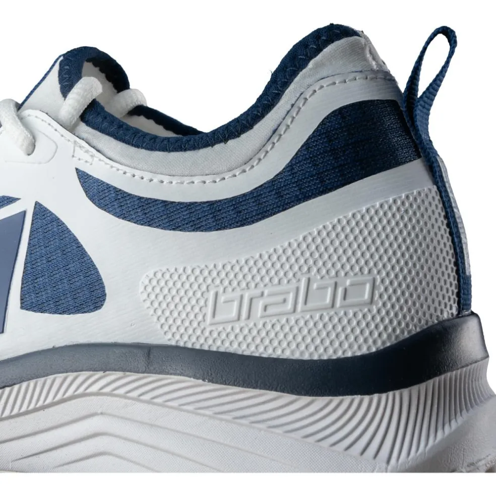 Brabo Elite hockeyschoenen junior navy white