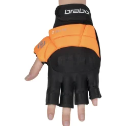 Brabo Elite Pro Player hockeyhandschoen orange grey