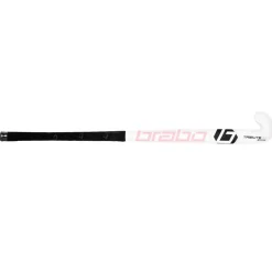 Brabo IT TC-30 Classic Curve zaalhockeystick junior white pink